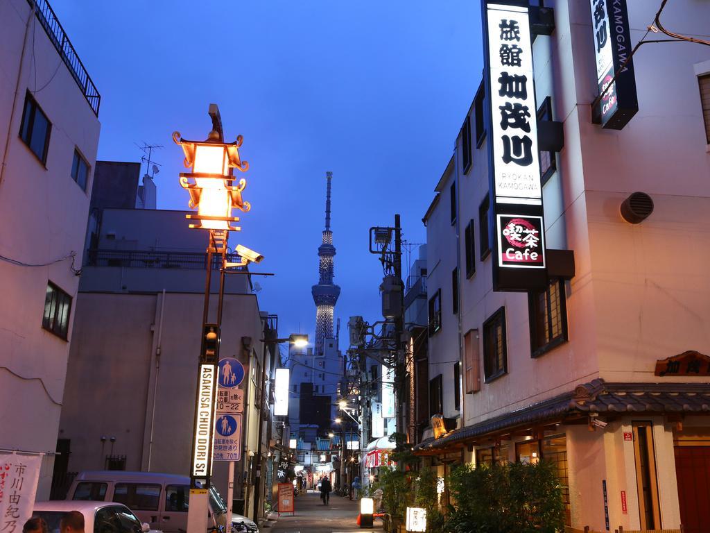 Ryokan Kamogawa Asakusa Tokio Zewnętrze zdjęcie